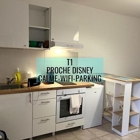Superbe Studio Proche Disney Champs-Sur-Marne Exterior foto