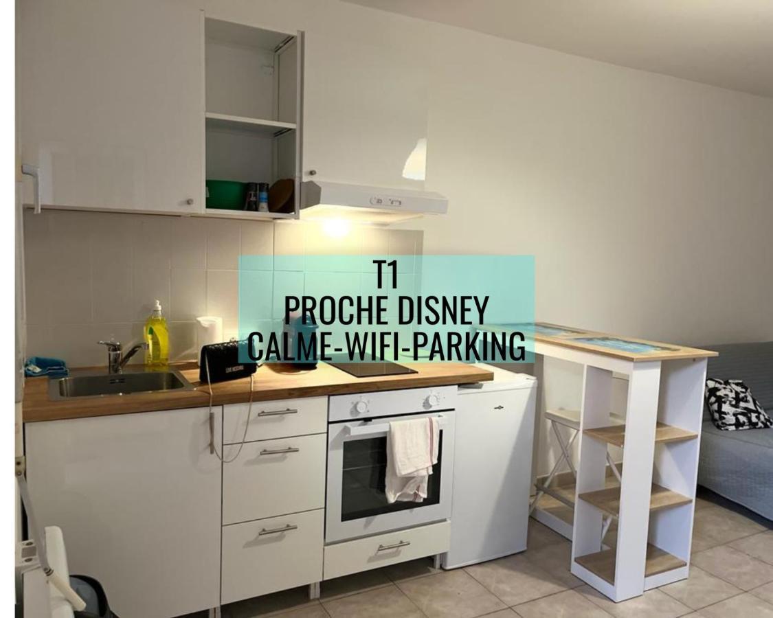 Superbe Studio Proche Disney Champs-Sur-Marne Exterior foto